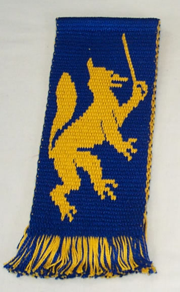 Wolf Rampant With Sword