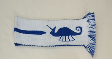 White Scarf Small Arm Band