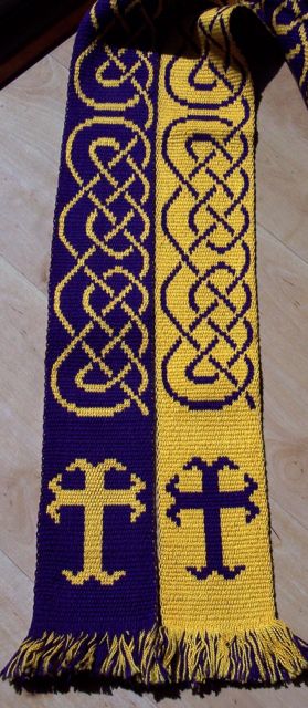 Cross Moline and Knotwork
