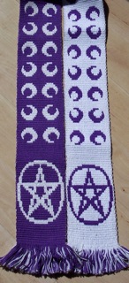 Pentacle and Crescents